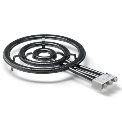 Paellero Flames VLC T-600 - 3 Quemadores | Diámetro 60cm | Acero esmaltado