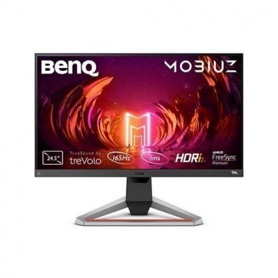 Monitor led gaming 24.5pulgadas benq mobiuz ex2510s ips - fhd - hdmi - dp - 165hz - 1ms - regulable - vesa
