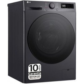 Lavadora - secadora LG F4DR6009AGM, 9 kg lavado, 6 kg secado, 1400 rpm, clase D, inox