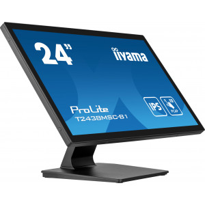 ProLite T2438MSC-B1 pantalla para PC 60,5 cm (23.8) 1920 x 1080 Pixeles Full HD LED Pantalla táctil Negro