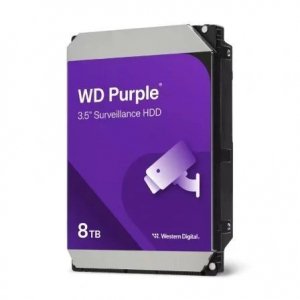Disco Duro Western Digital WD Purple Surveillance 8TB/ 3.5