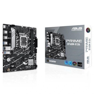 Asus Placa Base Prime B760M-R D4 mATX LGA1700
