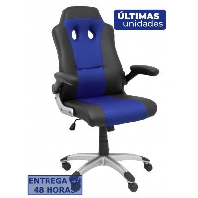 SILLA GAMING TALAVE NEGRO Y AZUL