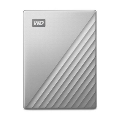 Disco duro externo hdd wd western digital 6tb my passport ultra for mac usb tipo c plata