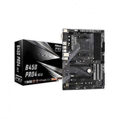 PLACA BASE ASROCK AM4 B450 PRO4 R2.0