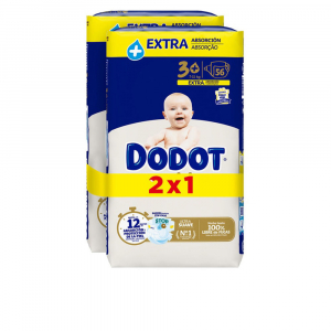 DODOT SENSITIVE EXTRA talla 3 pañales 6-10 kg 112 u