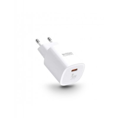 Urban Factory Powee Cargador de Pared USB-C 3A/30W - Enchufe UE - Color Blanco