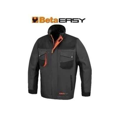 Chaqueta de trabajo BETA en T/C canvas 260 g/m² elementos en Oxford 079090803