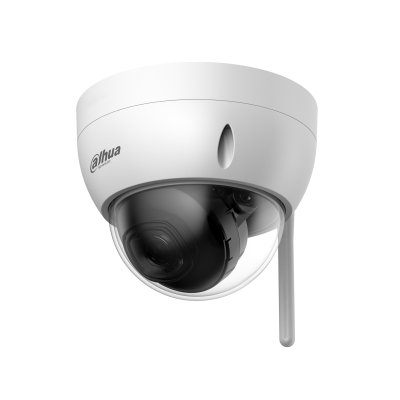 (DH-IPC-HDBW1230DEP-SW-0280B) DAHUA CÁMARA IP DOMO ANTIVANDÁLICA 2MP H265 DOBLE LED IR PAL WI-FI 2.8MM