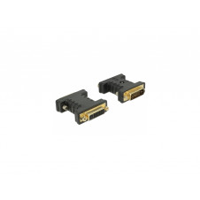 DeLOCK cable gender changer 1 x DVI 24+1 1 x DVI 24+5 Negro