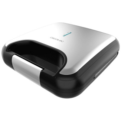 Sandwichera cecotec rock'ntoast square+ 800w hasta 2 sandwiches