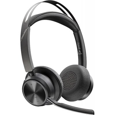 Voyager Focus 2 UC Auriculares Inalámbrico y alámbrico Diadema Oficina/Centro de llamadas USB tipo A Bluetooth Negro