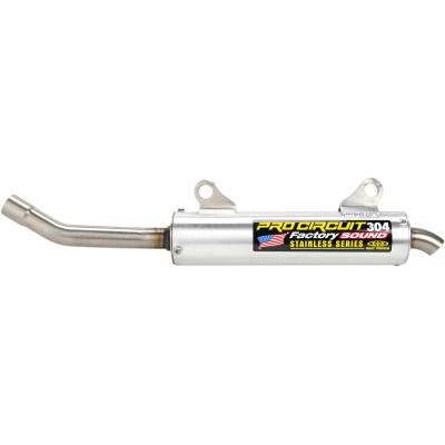 Silencioso Pro Circuit 304 Honda CR250R: aluminio, tapa de acero inox SH90250-304