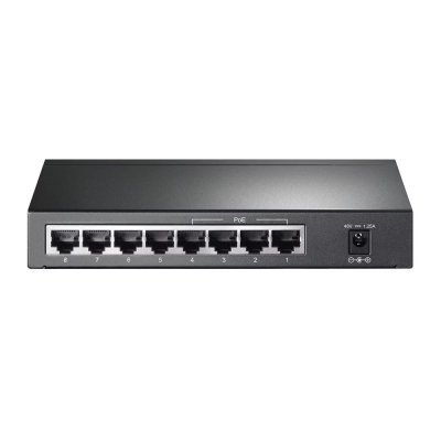 Switch de sobremesa 8 puertos Gigabit con 4 PoE - 10/100/1000Mbps | 802.3af | 63W máx. | Sin ventilador | Auto MDI/MDIX | 16 Gbps backbound
