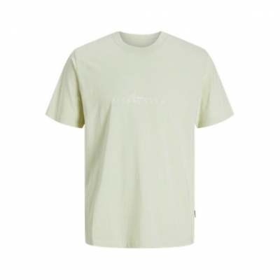 Camiseta JACK & JONES JORVARENNA BRANDING TEE SS CREW NECK 12273163 Verde Verde
