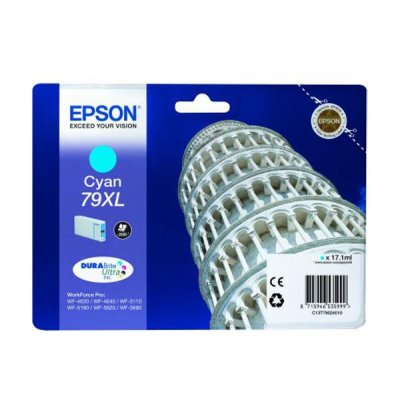 Epson T7902 (79XL) Cyan Cartucho de Tinta Original - C13T79024010