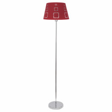 Pie De Salon Celaya 1xe27 Rojo