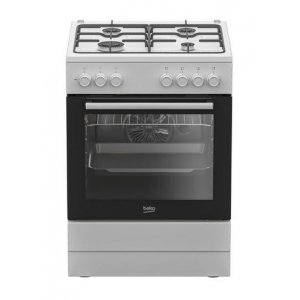 Conjunto de Cocina FBE62120WD, 60 x 60 cm, 4 zonas, clase A, gas natural, blanco