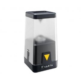 Linterna para camping Varta L30RH Camping, 500 lúmenes, híbrida LED, Power Bank 5200 mAh, USB, negro