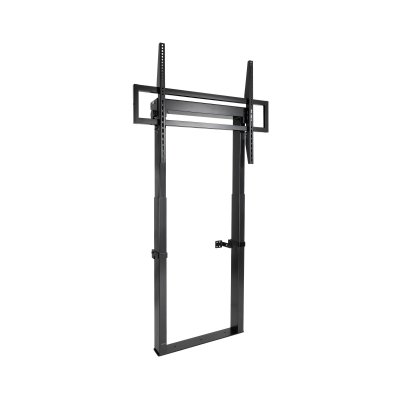 HIPERIÓN Soporte de Suelo/Pared Fijo para Pantallas 55-100, Negro