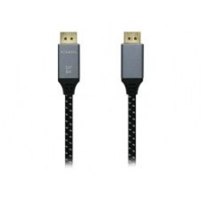 Cable Aisens Dp/m A Dp/m 3m Gris/negro