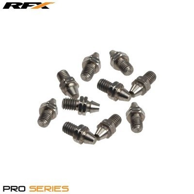 Tornillos de repuesto de reposapiés RFX Pro MX (10 unidades), acero inoxidable FXFR9000099SV