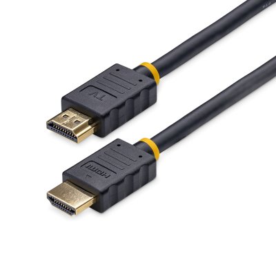 Cable de 5m HDMI de Alta Velocidad Activo - Cable HDMI Ultra HD 4k x 2k - HDMI a HDMI Macho a Macho - 1080p - de Audio y Vídeo - Conectores Chapados en Oro
