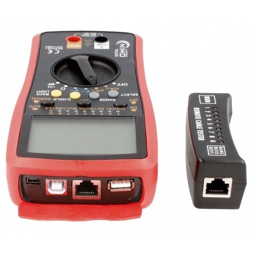 Tester Redes y Multimetro Comprobador USB A/B