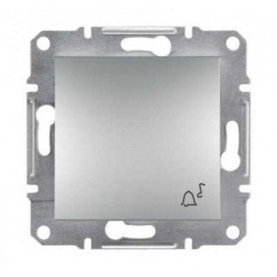 PULSADOR TIMBRE ASFORA ALUMINIO