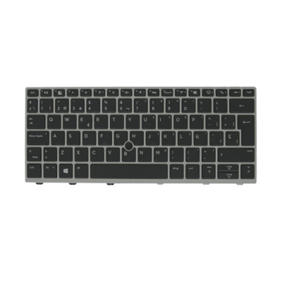 Teclado compatible para portátil HP Elitebook 830 G5 / 830 G6 / Marco Plata