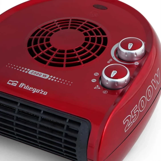 Calefactor Orbegozo FH 5033, 2.500 W, rojo - imagen 5