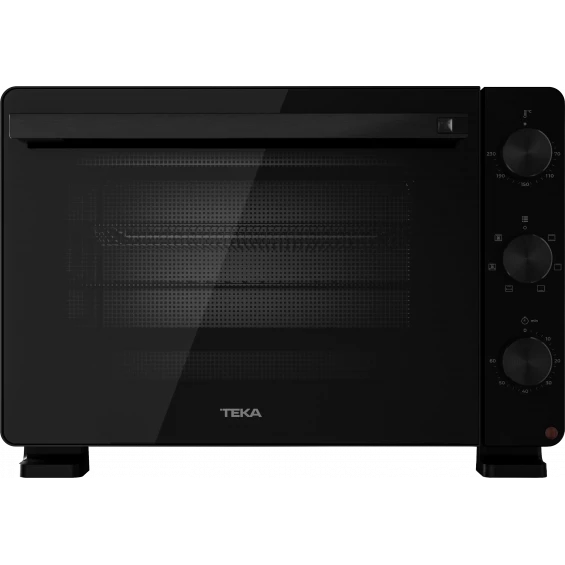 Mini horno de sobremesa Teka FSO 366 AirFry, 36 L, convección, 6 funciones, 1600 W, Full Black - imagen 2