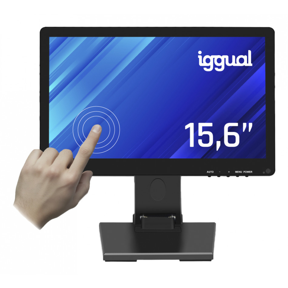 Monitor táctil capacitivo 15,6" 16:9 HD+