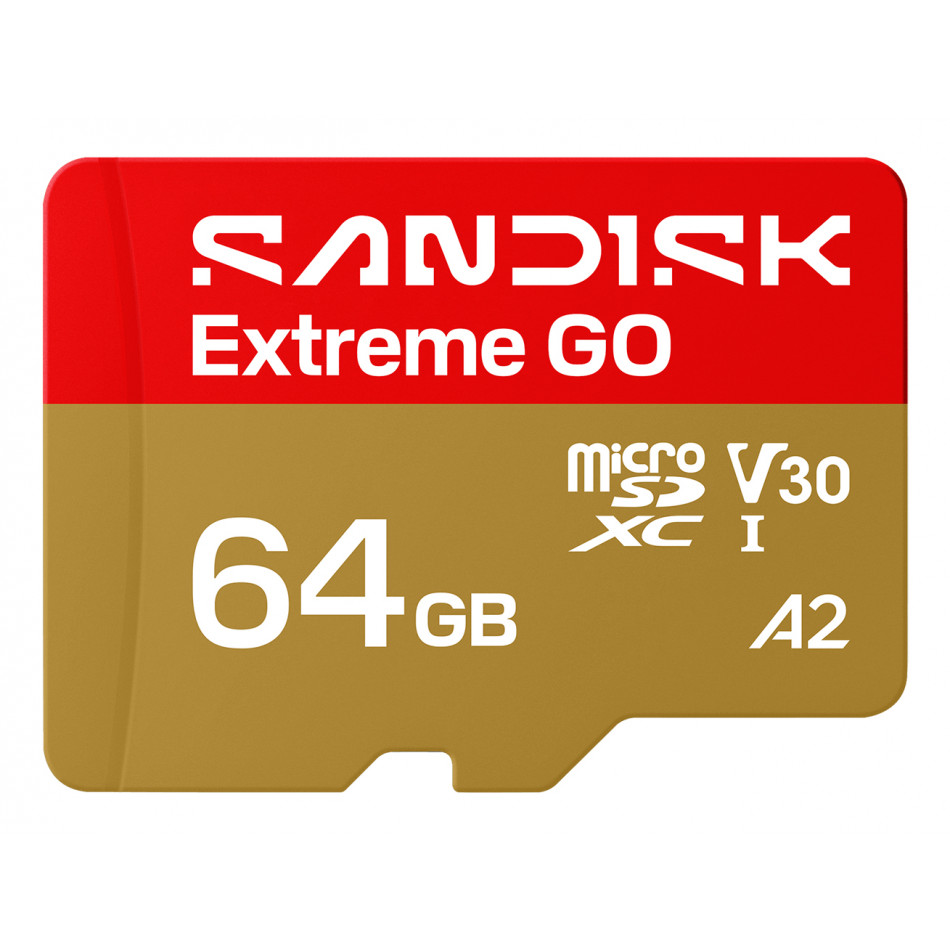 Extreme GO 64 GB MicroSDXC UHS-I
