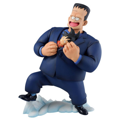 Figura ichibansho dragon ball masterlise plus android 8 & son goku (vs red ribbon army) 25cm