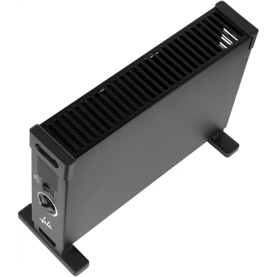 Convector Jata JCCV2314, 2.000 W, 3 potencias, termostato regulable, negro