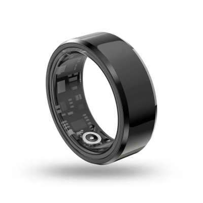 Energy Sistem Smart Ring Anillo Inteligente - Monitorizacion del Sueño - Asistente de Salud con IA - Monitorizacion de Ritmo Cardiaco y Actividad Fisica - IP68 - Mas de Una Semana de Autonomia - Talla