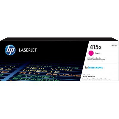 HP W2033X Magenta Cartucho de Toner Original - 415X