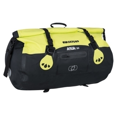 OXFORD Aqua T-30 Roll Bag Black/Neon Yellow 30L OL471