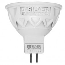 Bombilla led pro silver electronic dicroica 5w=60w - gu10 - 5000k - 38º - 470 lm - luz blanca - a+