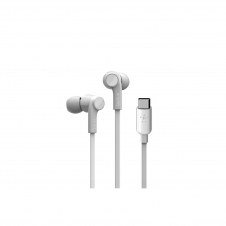 BELKIN ROCKSTAR Auriculares Dentro de o?do USB Tipo C Blanco