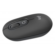 Logitech POP Mouse, ratón inalámbrico Bluetooth compacto y portátil con botones programables y clics discretos, tecnología Easy-Switch para altern
