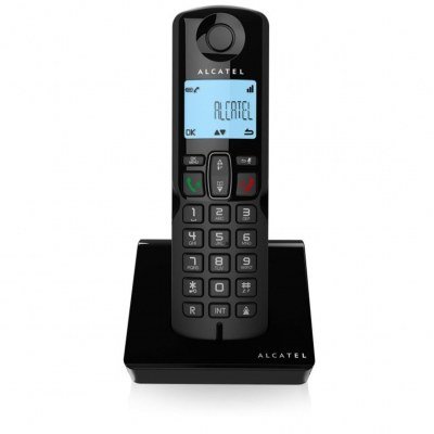 Telefono fijo inalambrico alcatel s250 black