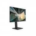 Monitor Nilox NXM27REG12065, 27 pulgadas, Full HD, IPS, 120 Hz, 4 ms, altura regulable, USB-C 65 W, HDMI, DisplayPort, negro - imagen 2