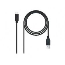 Nanocable Usb-a/m A Usb-c/m 0.5m Negro