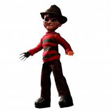Figura mezco toyz a nightmare on elm street living dead dolls re - run freddy krueger talking 25cm