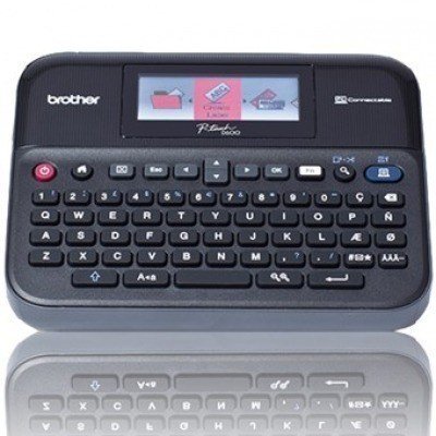 Rotuladora brother pt - d600vp lcd - teclado qwerty - usb