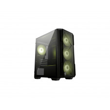 MSI MAG FORGE M120R AIRFLOW carcasa de ordenador Mini Tower Negro, Transparente