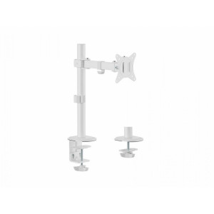 Soporte de escritorio articulado para monitor de 17«-32», blanco