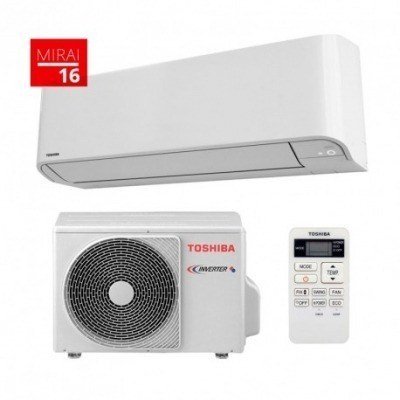 Aire Acondicionado Inverter Toshiba Mirai 16 (R410-A) - Conjunto Split